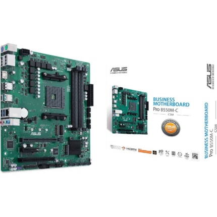 Asus Pro B550M-C/CSM Motherboard Micro ATX με AMD AM4 Socket <span style="color: white; visibility:visible;">4718017992336</span>