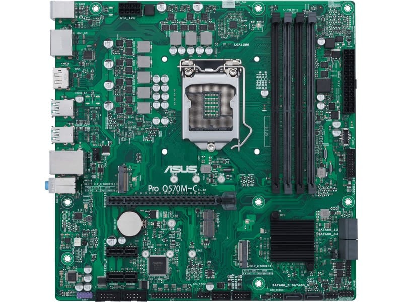 Asus Pro Q570M-C/CSM Motherboard Micro ATX με Intel 1200 Socket <span style="color: white; visibility:visible;">4711081165248</span>