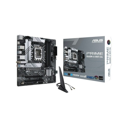 Asus Prime B660M-A WiFi D4 Motherboard Micro ATX με Intel 1700 Socket 90MB1AE0-M0EAY0 <span style="color: white; visibility:visible;">4711081518105</span>