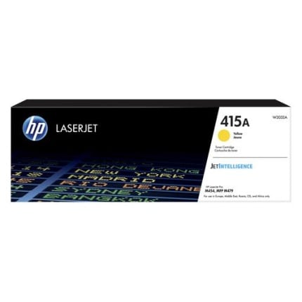 HP 415A Γνήσιο Toner Laser Εκτυπωτή Κίτρινο 2100 Σελίδων (W2032A) 0192018046368
