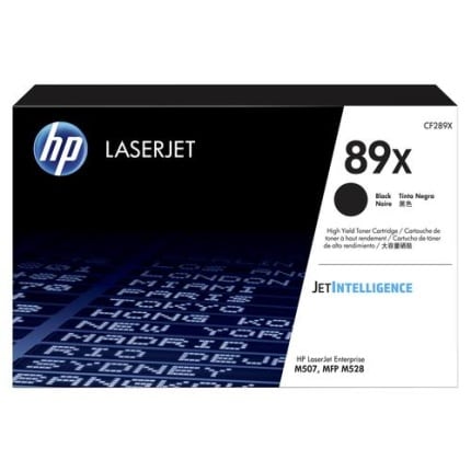 HP 89X Γνήσιο Toner Laser Εκτυπωτή Μαύρο High Yield 10000 Σελίδων (CF289X) <span style="color: white; visibility:visible;">0192018046634</span>
