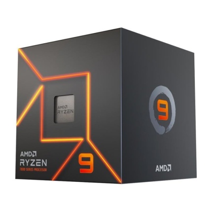 AMD Ryzen 9 7900 3.7GHz Επεξεργαστής 12 Πυρήνων για Socket AM5 σε Κουτί με Ψύκτρα 0730143314466