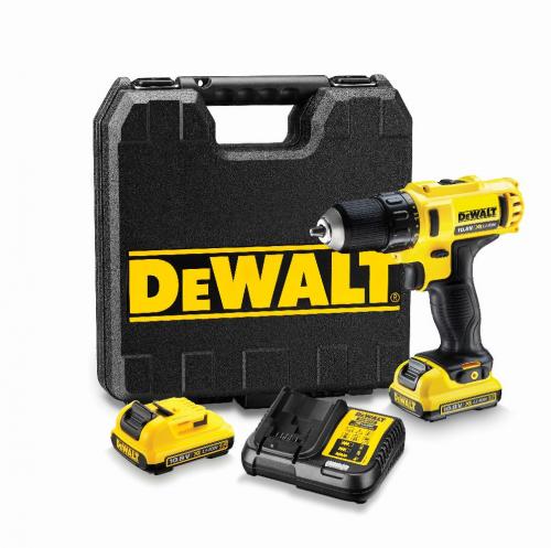 Dewalt DCD710D2 Δραπανοκατσάβιδο Μπαταρίας 10.8V 2x2Ah DCD710D2 <span style="color: white; visibility:visible;">5035048453247</span>