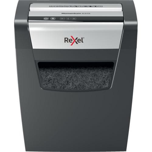 Rexel Καταστροφέας Εγγράφων Momentum X312 Cross Cut 12 Φύλλων με Κάδο 23lt 2104572 <span style="color: white; visibility:visible;">5028252523271</span>