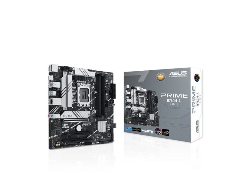 Asus Prime B760M-A-CSM Motherboard Micro ATX με Intel 1700 Socket <span style="color: white; visibility:visible;">4711387140710</span>
