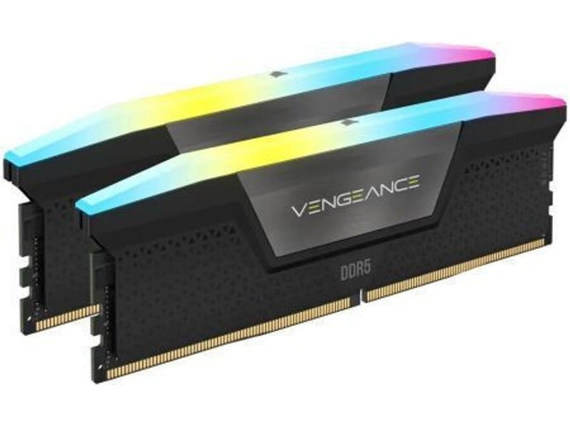 Corsair Vengeance RGB DDR5 64GB RAM με 2x32GB Modules και Ταχύτητα 6600 για Desktop CMH64GX5M2B6600C32 <span style="color: white; visibility:visible;">0840006664918</span>