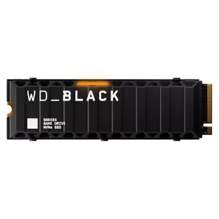 Western Digital Black SN850X With Heatsink SSD 4TB M.2 NVMe PCI Express 4.0 WDS400T2XHE <span style="color: white; visibility:visible;">0718037901480</span>