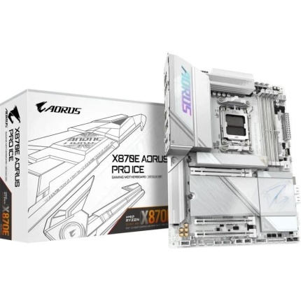 Gigabyte X870E Aorus PRO ICE Wi-Fi Motherboard ATX με AMD AM5 Socket <span style="color: white; visibility:visible;">4719331864798</span>
