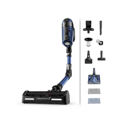 Rowenta X-force Flex 12.60 Aqua Επαναφορτιζόμενη Σκούπα Stick 25.2V Μπλε <span style="color: white; visibility:visible;">3221616048614</span>