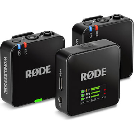 Rode Wireless GO Gen3 Ασύρματο Πυκνωτικό Μικρόφωνο Πέτου, Clip On Δημοσιογραφικό <span style="color: white; visibility:visible;">0698813010462</span>