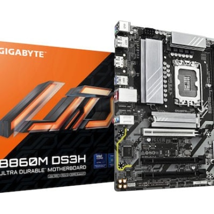 Gigabyte B860M DS3H Motherboard Micro ATX με Intel 1851 Socket <span style="color: white; visibility:visible;">4719331866709</span>