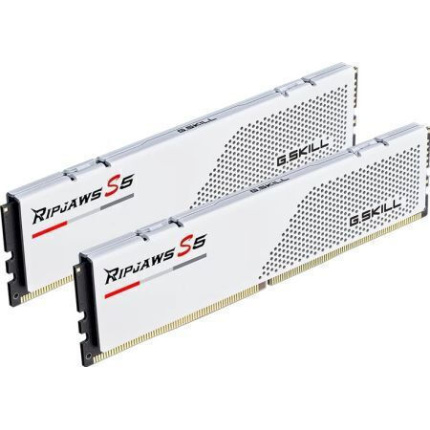 G.Skill Ripjaws S5 DDR5 64GB RAM με 2x32GB Modules και Ταχύτητα 6000 για Desktop F5-6000J2836G32GX2-RS5W <span style="color: white; visibility:visible;">4713294237828</span>