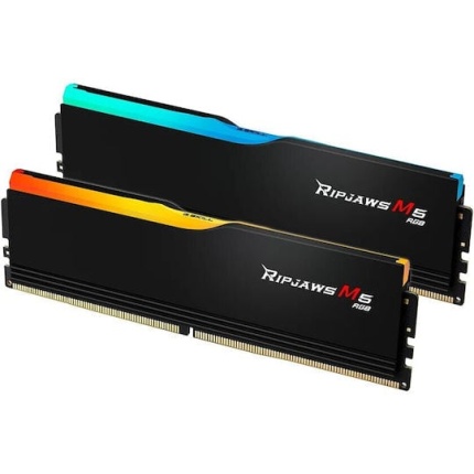 G.Skill Ripjaws M5 RGB DDR5 32GB RAM με 2x16GB Modules και Ταχύτητα 6000 για Desktop F5-6000J2836G16GX2-RM5RK <span style="color: white; visibility:visible;">4713294238337</span>
