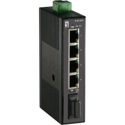 Level One IES-0510 Unmanaged L2 Switch με 5 Θύρες Ethernet <span style="color: white; visibility:visible;">4015867181607</span>