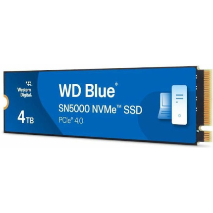Western Digital SN5000 SSD 4TB M.2 PCI Express 4.0 WDS400T4B0E <span style="color: white; visibility:visible;">0718037898384</span>