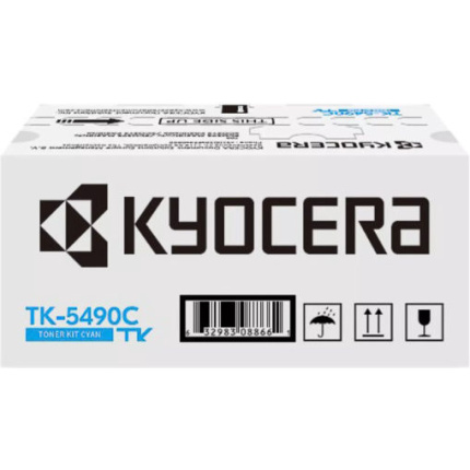 Kyocera TK-5490C Γνήσιο Toner Laser Εκτυπωτή Κυανό (1T0C22CNL1) 0632983088661