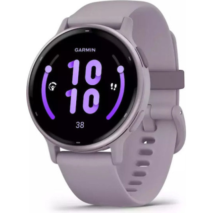 Garmin Vivoactive 5 Aluminium 42mm Αδιάβροχο Smartwatch με Παλμογράφο (Orchid) <span style="color: white; visibility:visible;">0753759324933</span>