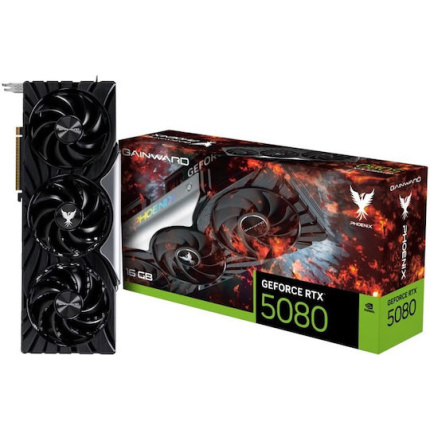 Gainward GeForce RTX 5080 16GB GDDR7 Phoenix Κάρτα Γραφικών <span style="color: white; visibility:visible;">4710562244953</span>