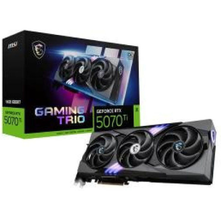 MSI GeForce RTX 5070 Ti 16GB GDDR7 Gaming Trio OC Κάρτα Γραφικών V531-240R <span style="color: white; visibility:visible;">4711377301541</span>