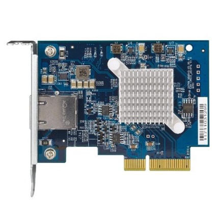 QNap Ενσύρματη Κάρτα Δικτύου Gigabit (10Gbps) Ethernet PCI-e QXG-10G1T <span style="color: white; visibility:visible;">4713213512739</span>