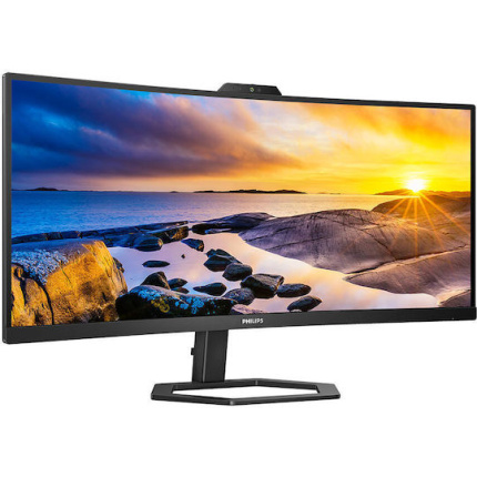 Philips 34E1C5600HE Ultrawide VA Monitor 34" QHD 3440x1440 με Χρόνο Απόκρισης 4ms GTG 8712581783464