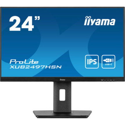 Iiyama ProLite IPS Monitor 24" FHD 1920x1080 <span style="color: white; visibility:visible;">4948570124930</span>