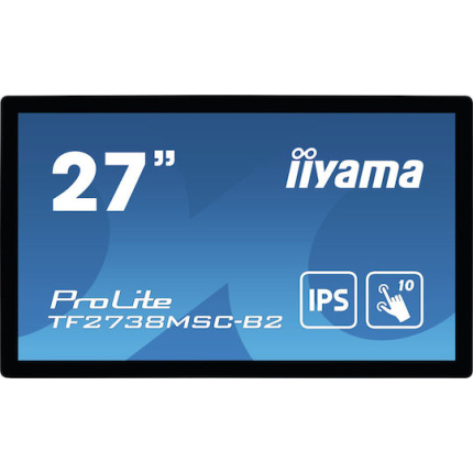 Iiyama POS Monitor ProLite 27" LED με Ανάλυση 1920x1080 TF2738MSC-B2 <span style="color: white; visibility:visible;">4948570118199</span>