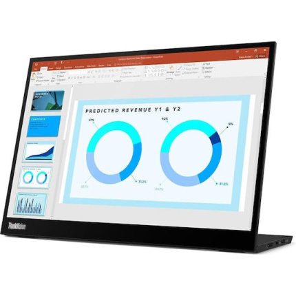Lenovo ThinkVision M14d IPS Φορητό Monitor 14" 2240x1400 με Χρόνο Απόκρισης 6ms GTG <span style="color: white; visibility:visible;">0196380023057</span>