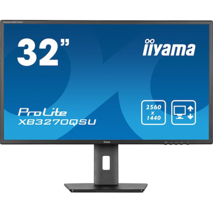 Iiyama ProLite XB3270QSU-B1 IPS Monitor 31.5" QHD 2560x1440 με Χρόνο Απόκρισης 3ms GTG <span style="color: white; visibility:visible;">4948570123636</span>