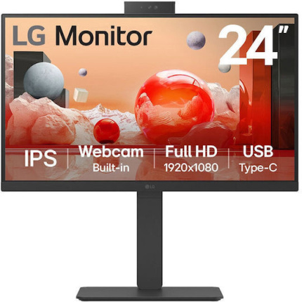 LG 24BA850-B IPS Monitor 23.8" FHD 1920x1080 με Χρόνο Απόκρισης 5ms GTG <span style="color: white; visibility:visible;">8806096207109</span>