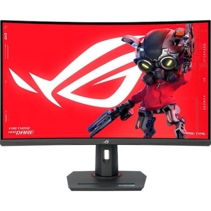 Asus ROG Strix XG32WCMS VA HDR Curved Gaming Monitor 31.5" QHD 2560x1440 280Hz με Χρόνο Απόκρισης 1ms GTG <span style="color: white; visibility:visible;">4711387497104</span>