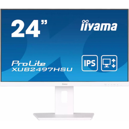 Iiyama ProLite XUB2497HSU-W2 IPS Monitor 23.8" FHD 1920x1080 <span style="color: white; visibility:visible;">4948570125074</span>