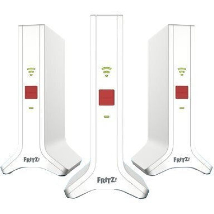 AVM WiFi Mesh Network Access Point Wi‑Fi 6 Dual Band (2.4 & 5GHz) σε Τριπλό Kit <span style="color: white; visibility:visible;">4023125031076</span>
