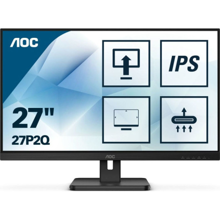 AOC 27P2Q IPS Monitor 27" FHD 1920x1080 με Χρόνο Απόκρισης 4ms GTG <span style="color: white; visibility:visible;">4038986187329</span>