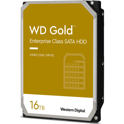 Western Digital Gold 16TB HDD Σκληρός Δίσκος 3.5" SATA III 7200rpm με 512MB Cache για Desktop WD161KRYZ <span style="color: white; visibility:visible;">0718037872957</span>