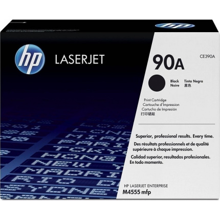 HP 90A Γνήσιο Toner Laser Εκτυπωτή Μαύρο 10000 Σελίδων (CE390A) 0884962517758