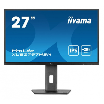Iiyama ProLite XUB2797HSN-B2 IPS Monitor 27" FHD 1920x1080 <span style="color: white; visibility:visible;">4948570124978</span>