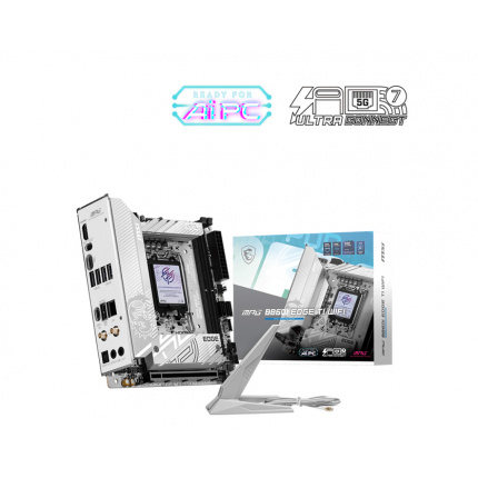 MSI MPG B860I EDGE TI WIFI Motherboard Mini ITX με Intel 1851 Socket 7E43-001R <span style="color: white; visibility:visible;">4711377350174</span>