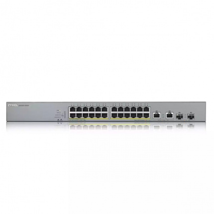 Zyxel GS1350-26HP Managed L2 PoE+ Switch με 24 Θύρες Gigabit (1Gbps) Ethernet και 2 SFP Θύρες <span style="color: white; visibility:visible;">4718937604463</span>