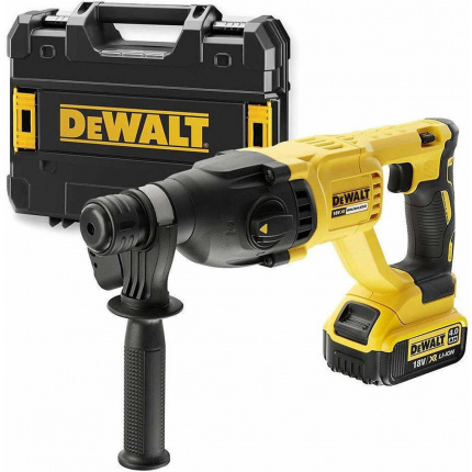 Dewalt DCH133M1 Κρουστικό Σκαπτικό Πιστολέτο Μπαταρίας Brushless 18V 1x4Ah με Υποδοχή SDS Plus DCH133M1 <span style="color: white; visibility:visible;">5035048664599</span>