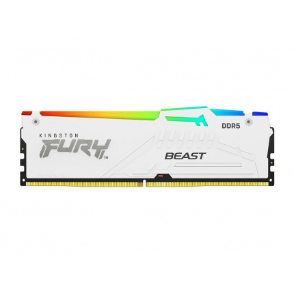 Kingston Fury Beast RGB DDR5 με Module 1x32GB και Ταχύτητα 6000 για Desktop KF560C30BWEA-32 0740617343304