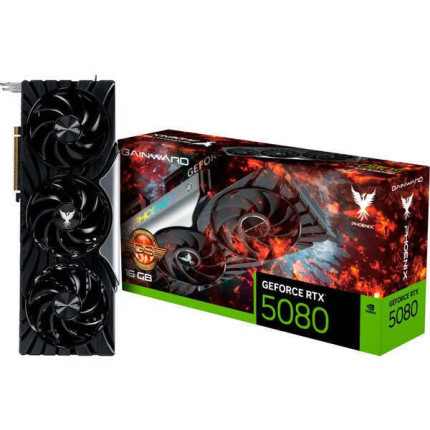 Gainward GeForce RTX 5080 16GB GDDR7 Phoenix GS Κάρτα Γραφικών <span style="color: white; visibility:visible;">4710562244946</span>