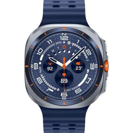 Samsung Galaxy Watch Ultra (2025) Titanium 47mm Αδιάβροχο με eSIM και Παλμογράφο (Μπλε) 8806097625230,8806097625285,8806097625254