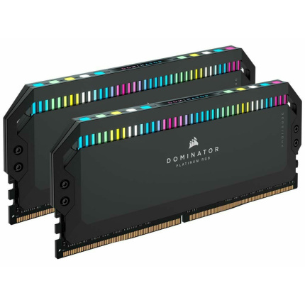 Corsair Dominator Platinum RGB DDR5 32GB RAM με 2x16GB Modules και Ταχύτητα 5200 για Desktop CMT32GX5M2B5200C40 0840006659471