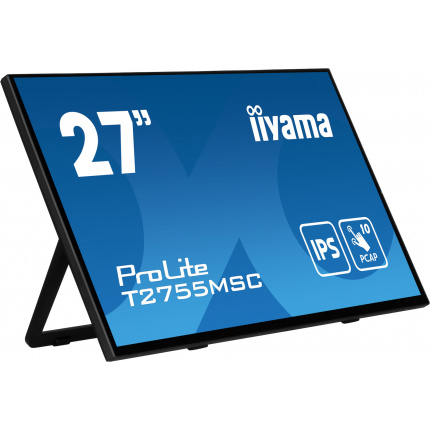 Iiyama ProLite T2755MSC-B1 IPS Touch Φορητό Monitor 27" FHD 1920x1080 με Χρόνο Απόκρισης 5ms GTG <span style="color: white; visibility:visible;">4948570122974</span>