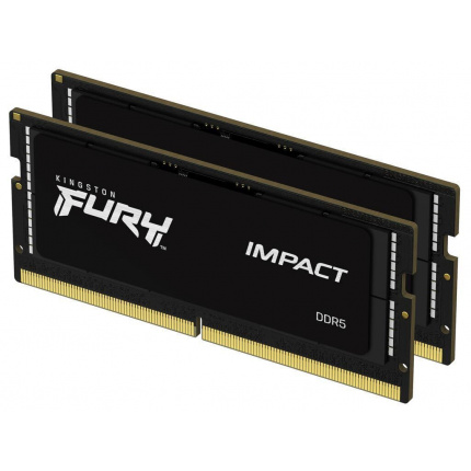 Kingston Fury Impact DDR5 32GB RAM με 2x16GB Modules και Ταχύτητα 5600 για Laptop KF556S40IBK2-32 <span style="color: white; visibility:visible;">0740617331660</span>