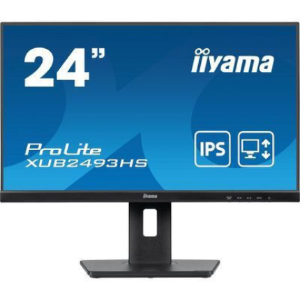 Iiyama ProLite XUB2493HS-B6 IPS Monitor 23.8" FHD 1920x1080 <span style="color: white; visibility:visible;">4948570123841</span>