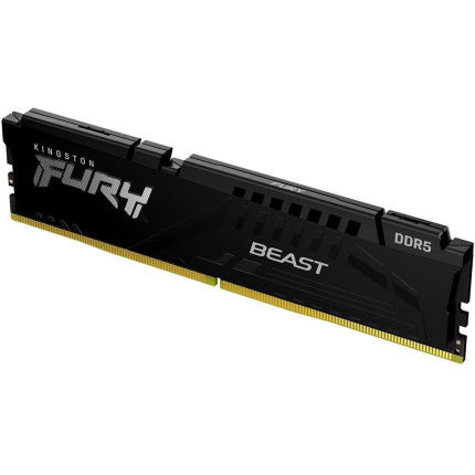 Kingston FURY Beast DDR5 με Module 1x64GB και Ταχύτητα 5600 για Desktop KF556C36BBE-64 0740617350111