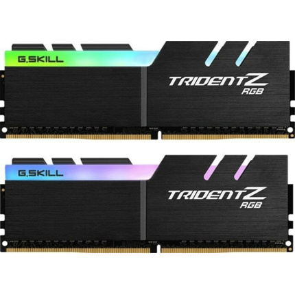 G.Skill Trident Z RGB DDR4 32GB RAM με 2x16GB Modules και Ταχύτητα 3200 για Desktop F4-3200C16D-32GTZRX <span style="color: white; visibility:visible;">4713294220615</span>