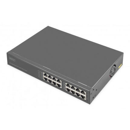 Network Switch Digitus 8-port Gigabitgabit Poe + Injektor 250w Schw <span style="color: white; visibility:visible;">4016032495338</span>